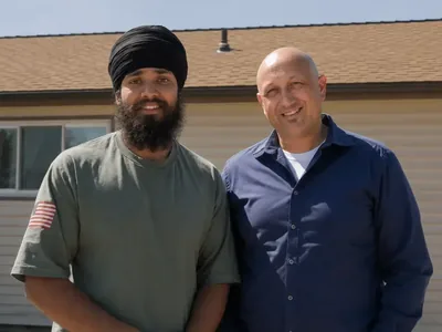 Upfront Septic & Plumbing owners Harman Kaler and David White