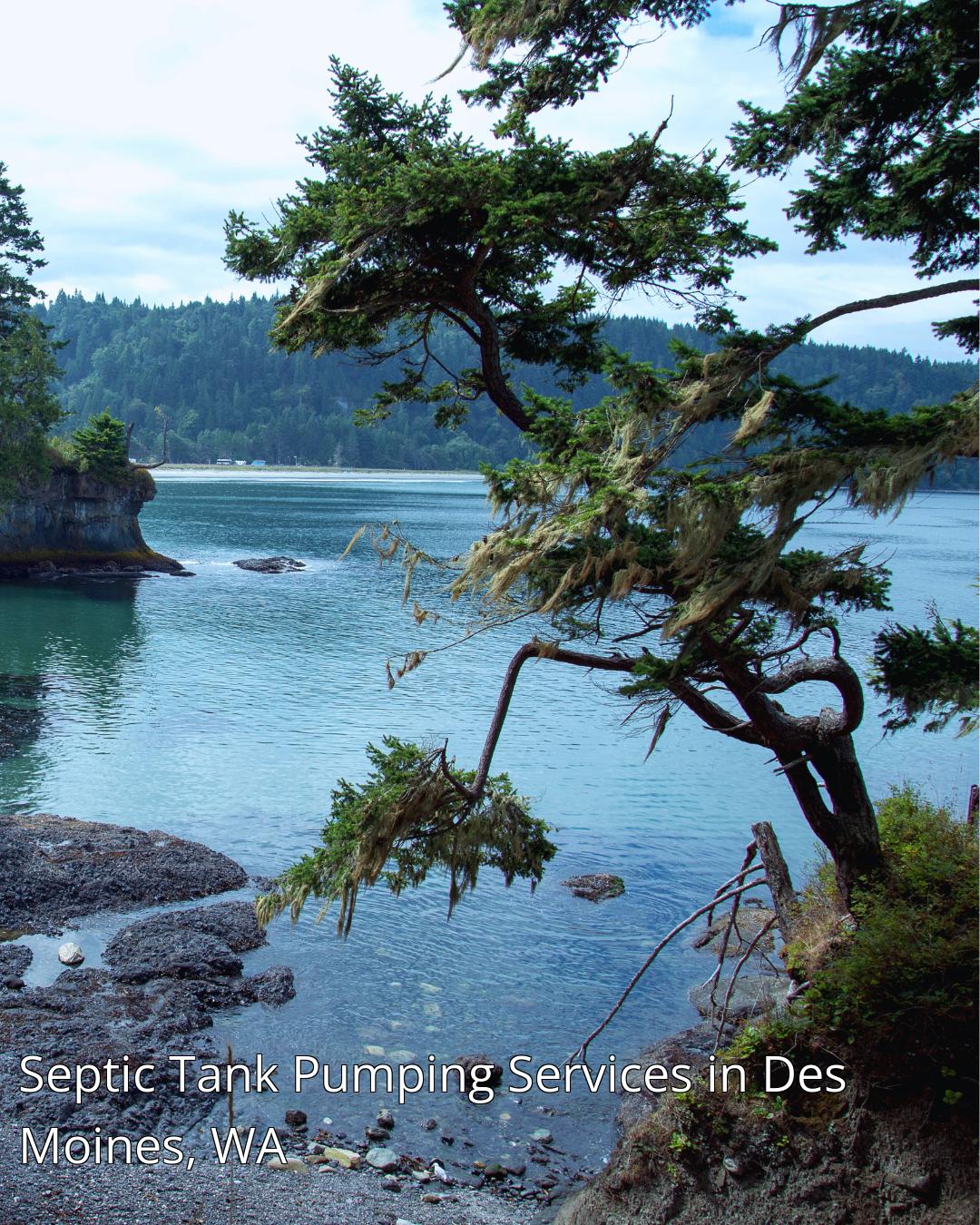 Septic Tank Pumping Services in Des Moines, WA