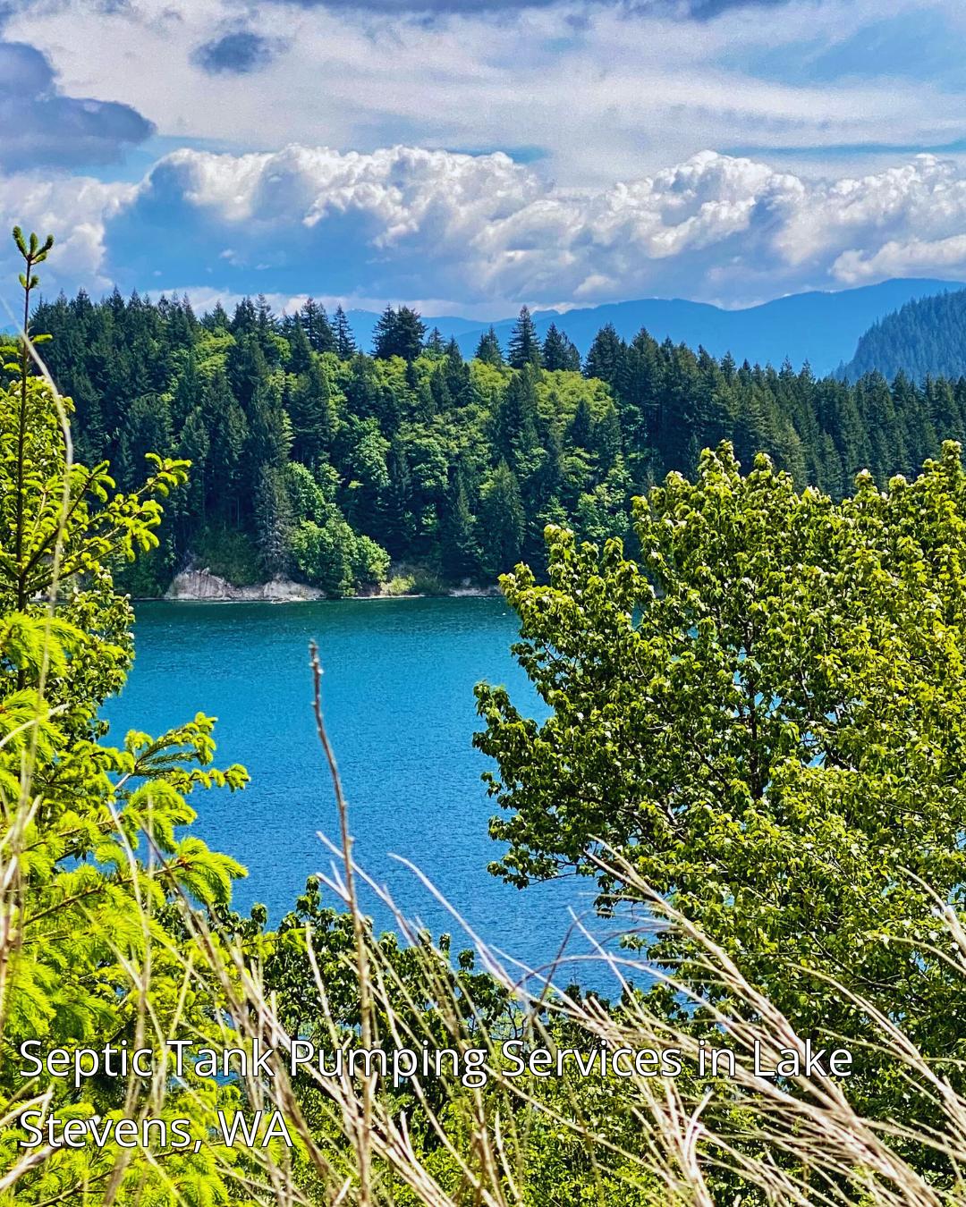 Septic Tank Pumping Services in Lake Stevens, WA