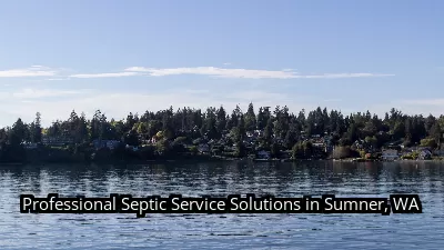 Professional Septic Service Solutions in Sumner, WA