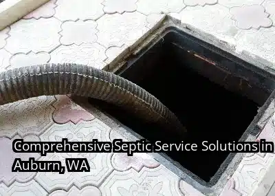 Comprehensive Septic Service Solutions in Auburn, WA