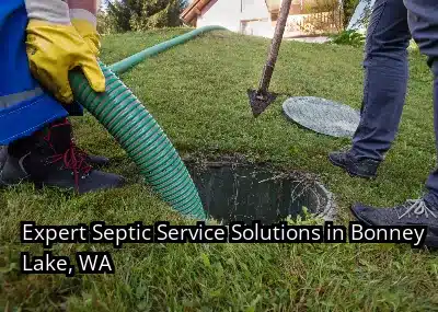 Expert Septic Service Solutions in Bonney Lake, WA