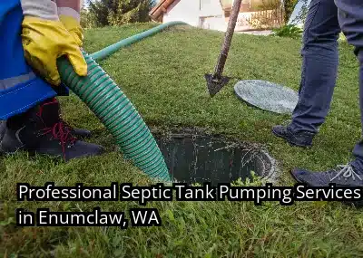 Professional Septic Tank Pumping Services in Enumclaw, WA