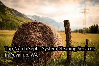 Top-Notch Septic System Cleaning Services in Puyallup, WA