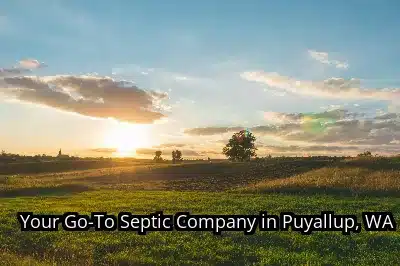 Your Go-To Septic Company in Puyallup, WA