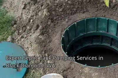 Expert Septic Tank Pumping Services in Black Diamond, WA